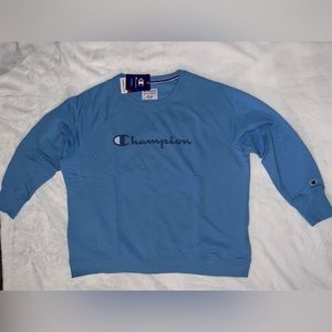 Champion Women  Crewneck Long Sleeve Sweatshirts & Hoodies